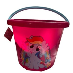 My Little Pony Kids Easter, Halloween, Birthday, Outdoor Beach Bucket Brand New